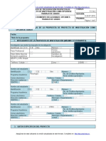 F-7-9-2 Formato de Presentación Proyecto de Investigación Como Opción de Trabajo de Grado