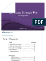 Calpers Real Estate Strategic PLan