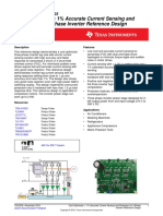 Cost Optimized, Less Than 1% Accurate Current Sensing and Protection For 3-Phase Inverter Reference Design, Tiduef6