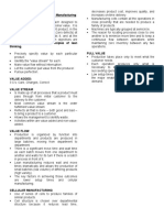 AISELE: Topic 1: Basics of Lean Manufacturing: Fulfillment Value Stream