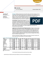 Tsingtao Brewery: 3Q18 Results Highlights