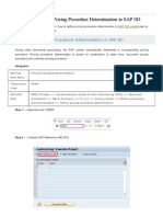 How To Define Pricing Procedure Determination in SAP SD