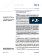 Noninvasive Autonomic and Hemodynamic Monitoring in Severe Sepsis