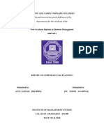 Submitted Towards The Partial Fulfillment of The Requirements For The Certificate of The