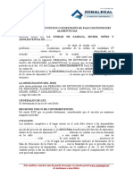 10.15. Demanda de Extincion o Suspension de Pago de Pensiones Alimenticias