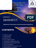 Arduino Based Radar System