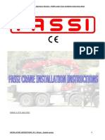 Fassi Crane Instalation