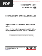 IEC 60287-1-1 - Calculation of Current Rating PDF