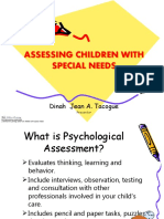 ASSESSING CHILDREN WITH SPECIAL NEEDS (For Teachers) - Leonard Final