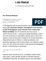 O Enigma Do Natal. Jesus Nasceu Mesmo em 25 de Dezembro - by Lumen Ad Viam - Igreja Hoje - Medium