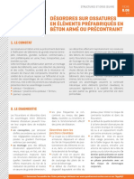 Fi Pathologie Batiment b06 Desordres Ossatures Elements Prefabriques Beton Arme Precontraint