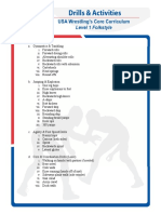 Folkstyle Level1 Drills&Games