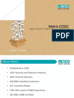 Matrix Presentation COSEC