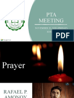 Pta Meeting