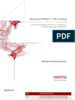 Ediscovery Platform - Vse+ Training: Technical Knowledge of Features, Architecture, Administration and Configuration