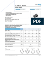 BAL99, BAW56, BAV70, BAV99: Surface Mount Switching Diodes