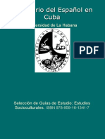 Seminario Del Espanol en Cuba. - VV - AA - PDF