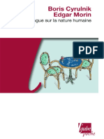 (Aube Poche Essai) Cyrulnik, Boris - Morin, Edgar - Dialogue Sur La Nature Humaine-Editions de L'aube (2010 - 2011) PDF