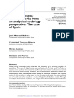 The Use of Digital Social Networks From An Analytical Sociology Perspective: The Case of Spain