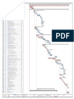 Programacion de Ejecucion de Obra (Gantt)