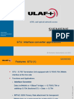 GTU: Interface Converter Applications: XDSL and Optical Network Access