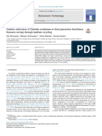 2020 - Outdoor Cultivation of Chlorella Sorokiniana in Third Generation