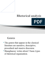 Rhetorical Analysis