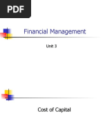 Financial Management: Unit 3