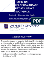 Session Slides 2 - Understanding - Health