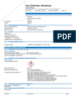 Sodium Carbonate, Anhydrous: Safety Data Sheet