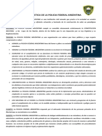 Codigo de Deontologia Policia Federal Argentina