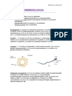 Tema 1. Embriologia (ANATOMIA HUMANA)