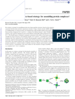 Evaluation of A Symmetry-Based Strategy For Assembling Protein Complexes (