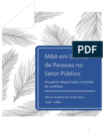 Negociação e Gestão de Conflitos PDF