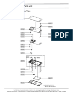 Exploded View and Parts List