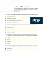 2.1 (A) Functions & Evolution of HRM - Question Bank: A, B, C, D and Answer Accordingly in Your Word Document