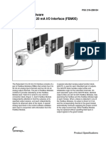 I/A Series Hardware Redundant 0 To 20 Ma I/O Interface (FBM05)