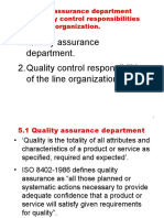 5 Q A Dept and Q C Responsibilities