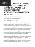 Delsan Transport v. Court of Appeals, 369 SCRA 24, G.R. No. 127897, November 15, 2001.