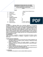 Ii Ciclo CG16023 Historia Critica de La Realidad Peruana