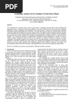 Availability Analysis of Gas Turbines