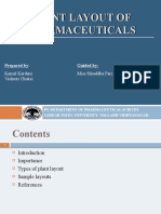 Plant Layout of Pharmaceuticals