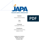 Práctica Profesional (Pasantía) Tarea I UAPA