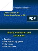 Stroke Syndromes and Localization 2007