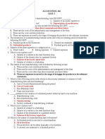 D. Depreciation of Machineries: Accounting 102 Quiz 3