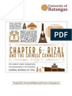 Module 6 Rizal and The Chinese Connection PDF