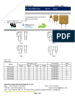 Polymer PTC Resettable Fuse JK250 Series: Features