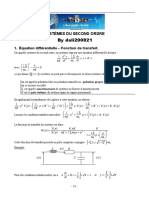 Systèmes Du Second Ordre PDF