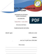 Implementación de Grafos PDF