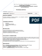 Temario de Matematicas Iv PDF